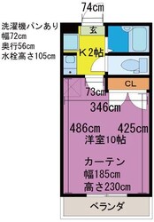 物件間取画像